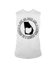 OHIO GIRL LIVING IN GEORGIA Sleeveless Tee tile