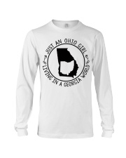 OHIO GIRL LIVING IN GEORGIA Long Sleeve Tee tile