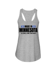 MADE IN MINNESOTA A LONG LONG TIME AGO Ladies Flowy Tank tile