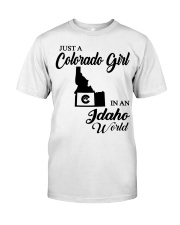 Colorado Girl In Idaho Classic T-Shirt tile