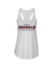 Made In Amarillo A Long Long Time Ago Ladies Flowy Tank tile