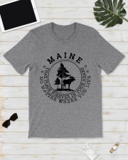 Maine that place forever in your heart Classic T-Shirt lifestyle-mens-crewneck-front-17