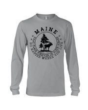 Maine that place forever in your heart Long Sleeve Tee tile