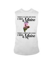 I MISS MAINE Sleeveless Tee tile