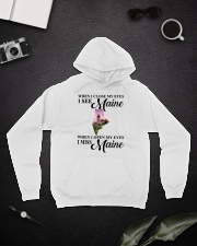 I MISS MAINE Hooded Sweatshirt lifestyle-unisex-hoodie-front-9