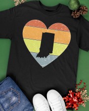 Indiana - Heart Vintage Classic T-Shirt apparel-classic-tshirt-lifestyle-back-69