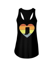 Indiana - Heart Vintage Ladies Flowy Tank tile