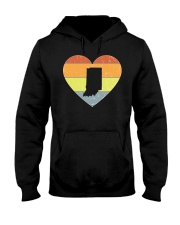 Indiana - Heart Vintage Hooded Sweatshirt tile