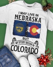 Began In Colorado - May Live InNebraska Classic T-Shirt apparel-classic-tshirt-lifestyle-back-69