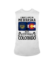 Began In Colorado - May Live InNebraska Sleeveless Tee tile