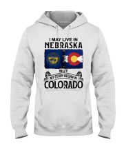 Began In Colorado - May Live InNebraska Hooded Sweatshirt tile