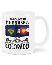 Began In Colorado - May Live InNebraska Mugs tile