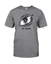 Flag Massachusetts My Roots Classic T-Shirt front