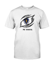 Flag Massachusetts My Roots Classic T-Shirt tile