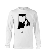 Map Ohio In Rhode Island Long Sleeve Tee tile