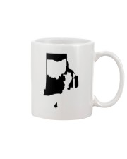 Map Ohio In Rhode Island Mug tile