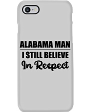 Alabama Man I Still Believe In Respect Phone Case tile
