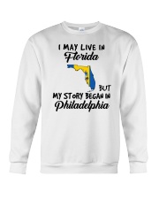 Began In Philadelphia - Live In Florida Crewneck Sweatshirt tile