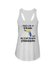 Began In Philadelphia - Live In Florida Ladies Flowy Tank tile