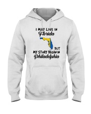 Began In Philadelphia - Live In Florida Hooded Sweatshirt tile