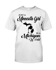 MINNESOTA GIRL IN MICHIGAN Classic T-Shirt tile