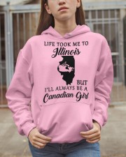 LIFE TOOK ME TO ILLINOIS BE A CANADIAN GIRL Hooded Sweatshirt apparel-hooded-sweatshirt-lifestyle-07