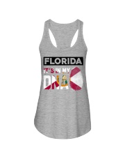 Florida It's In My DNA Ladies Flowy Tank tile