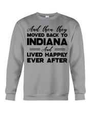 Moved back to Indiana Crewneck Sweatshirt tile