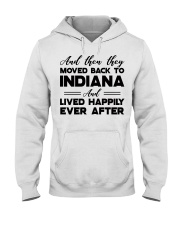Moved back to Indiana Hooded Sweatshirt front
