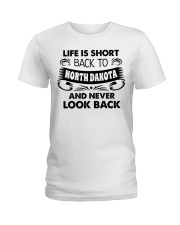 Back To North Dakota Ladies T-Shirt tile