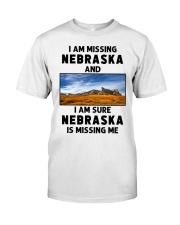 I Am Missing Nebraska Classic T-Shirt tile