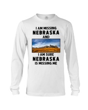 I Am Missing Nebraska Long Sleeve Tee tile