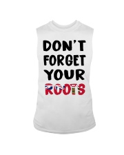 Manitoba Flag Don't Forget Your Roots Sleeveless Tee tile