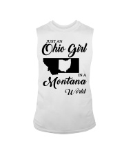 OHIO GIRL IN MONTANA Sleeveless Tee tile