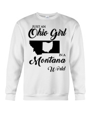OHIO GIRL IN MONTANA Crewneck Sweatshirt tile