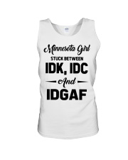 Minnesota Girl - IDK IDC IDGAF Unisex Tank tile