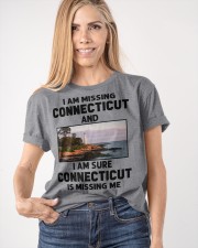 I Am Missing Connecticut Classic T-Shirt apparel-classic-tshirt-lifestyle-front-100