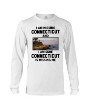 I Am Missing Connecticut Long Sleeve Tee tile