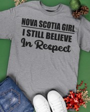 Nova Scotia Girl I Still Believe In Respect Classic T-Shirt apparel-classic-tshirt-lifestyle-back-69