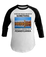 Should Be In Pennsylvania Baseball Tee tile