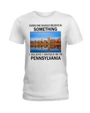 Should Be In Pennsylvania Ladies T-Shirt tile