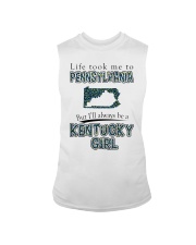 Kentucky Girl Life Took Me To Pennsylvania Sleeveless Tee tile