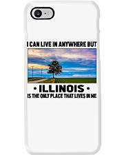 Illinois Only Place Lives In Me Phone Case tile