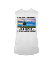 Illinois Only Place Lives In Me Sleeveless Tee tile