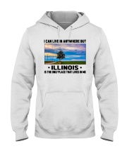 Illinois Only Place Lives In Me Hooded Sweatshirt tile