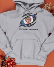 Don't Forget Your Roots - Minnesota Hooded Sweatshirt apparel-hooded-sweatshirt-lifestyle-front-65
