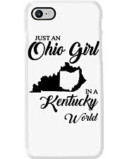 OHIO GIRL IN KENTUCKY Phone Case tile