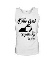 OHIO GIRL IN KENTUCKY Unisex Tank tile
