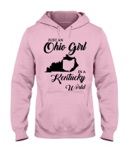 OHIO GIRL IN KENTUCKY Hooded Sweatshirt front
