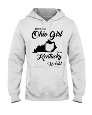 OHIO GIRL IN KENTUCKY Hooded Sweatshirt tile